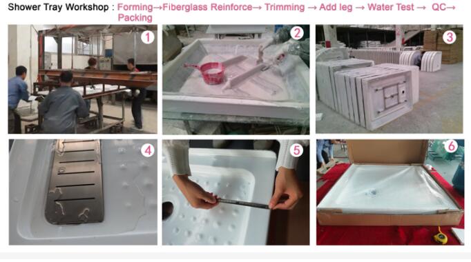 Style du plateau de douche (4)