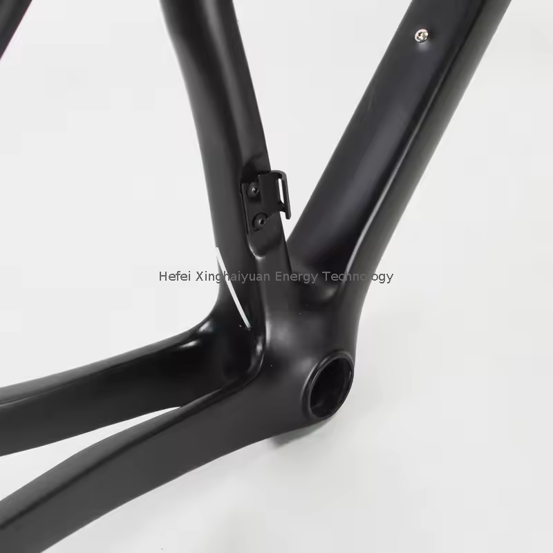  Nouveau cadre de vélo de montagne en fibre de carbone en fibre de carbone noir non standard